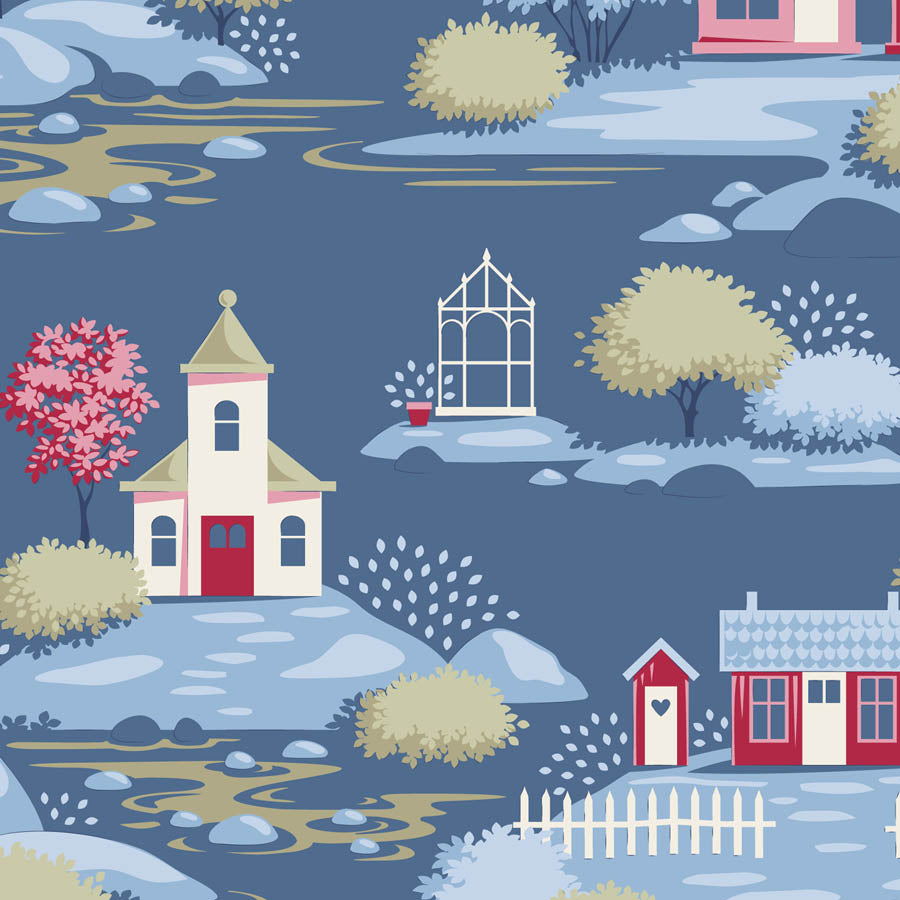 Pre-Order Village Life - Village - Blue - TIL100187