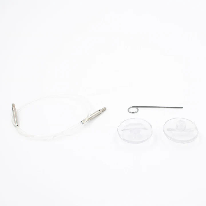 Lykke Clear Swivel Cord for Interchangeable Needles