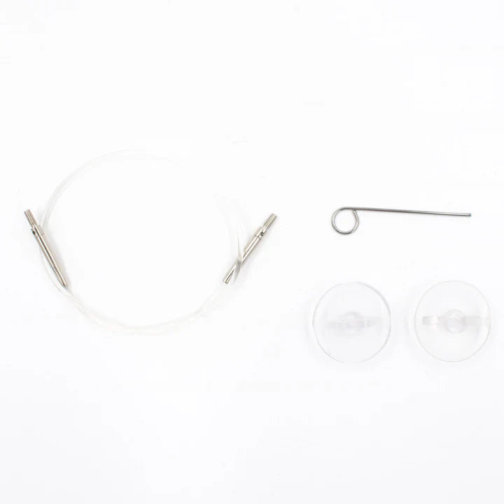 Lykke Clear Swivel Cord for Interchangeable Needles