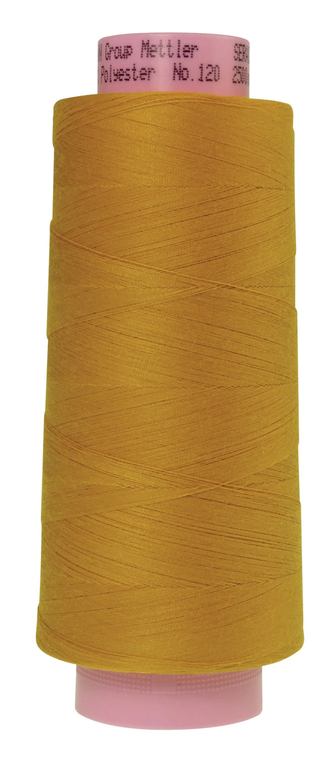 Seracor Polyester Overlock Thread 2734yds - Gold - 1228-0118