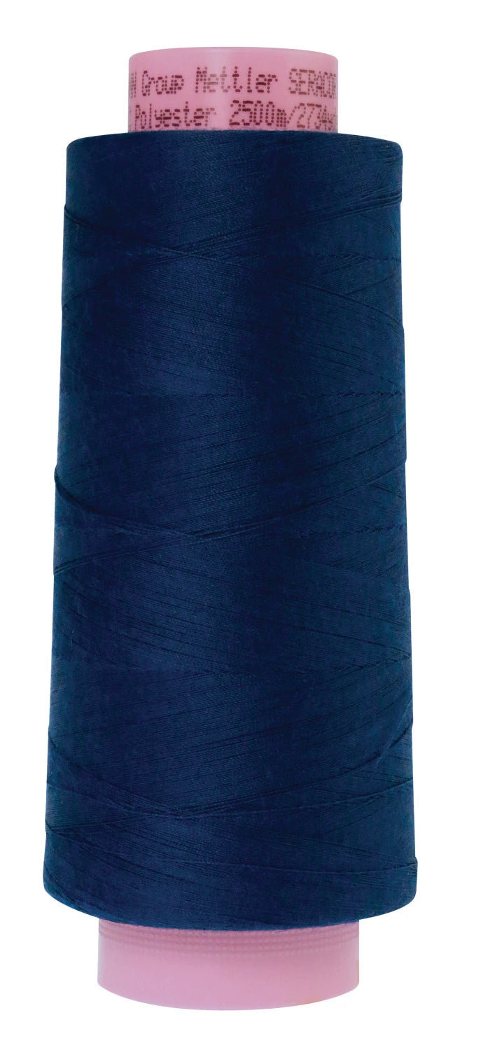 Seracor Polyester Overlock Thread 2734yds - Imperial Blue - 1228-1304