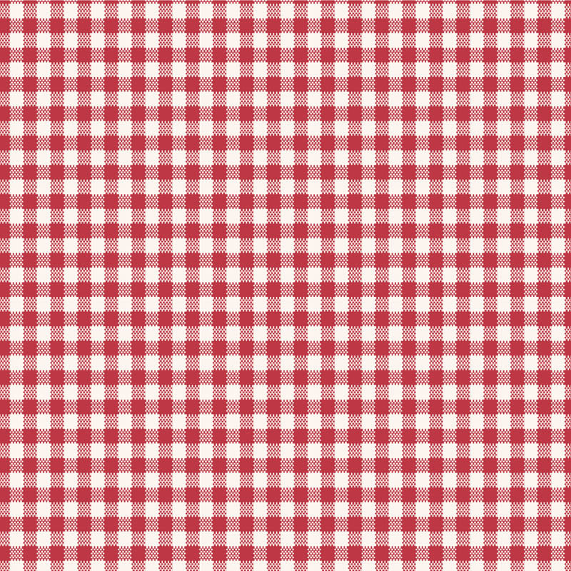 Pre-Order - Woven Gingham Red - TIL150018-V15