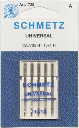 Universal Machine Needle Size 18/110 - 1728