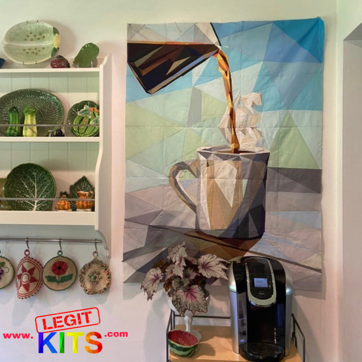 Little Coffee Quilt  Kit
