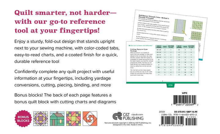 Quilter's Quick-Reference Guide - 20569