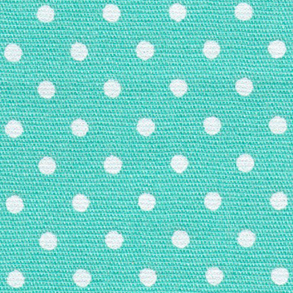 White Dots on Aqua - #2174