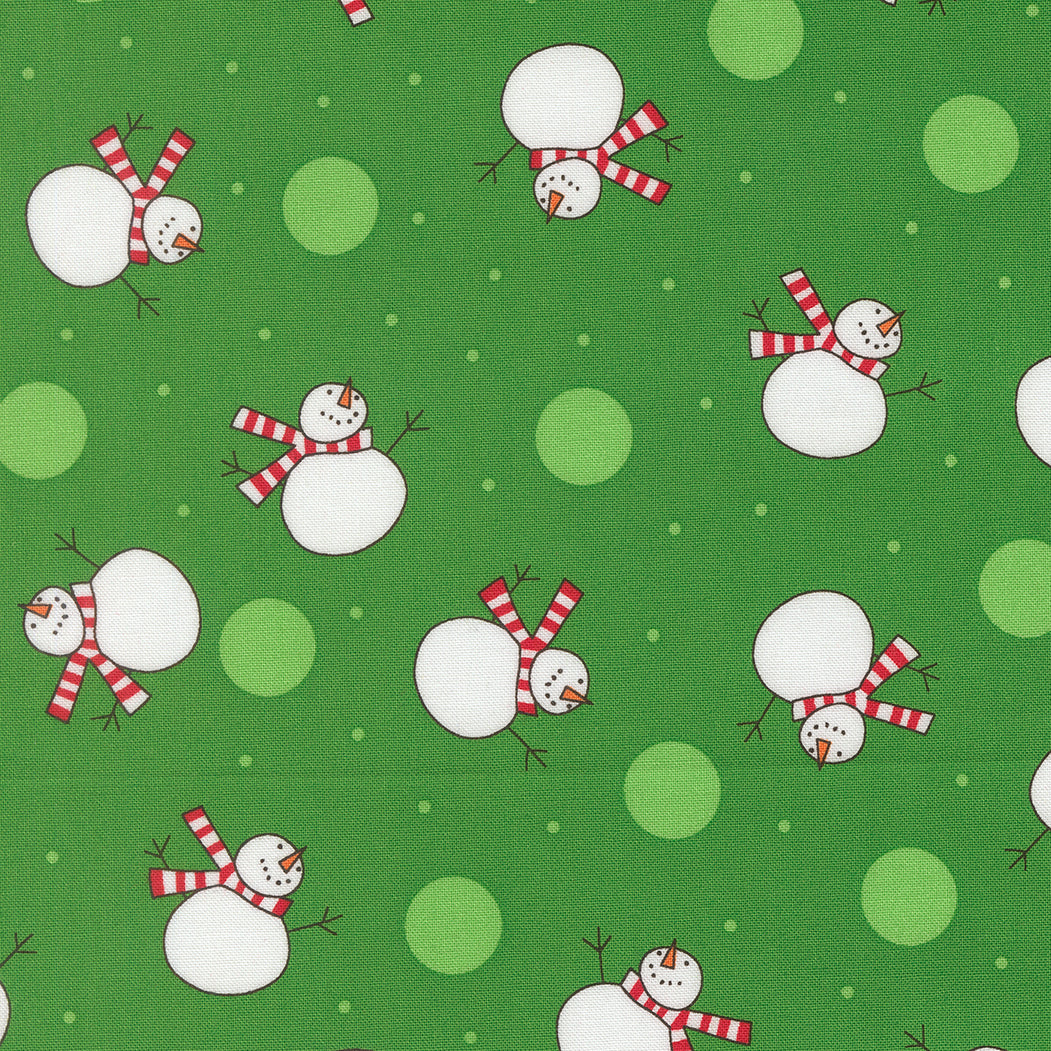 Snow Time - Tossed Snowman - Evergreen - 22501 13