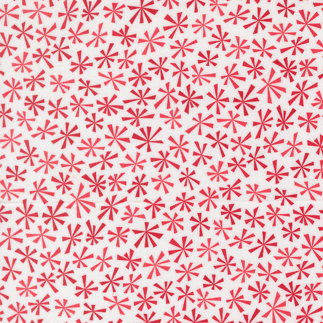 Snow Time - Tinsel - Winter White Red - 22507 24