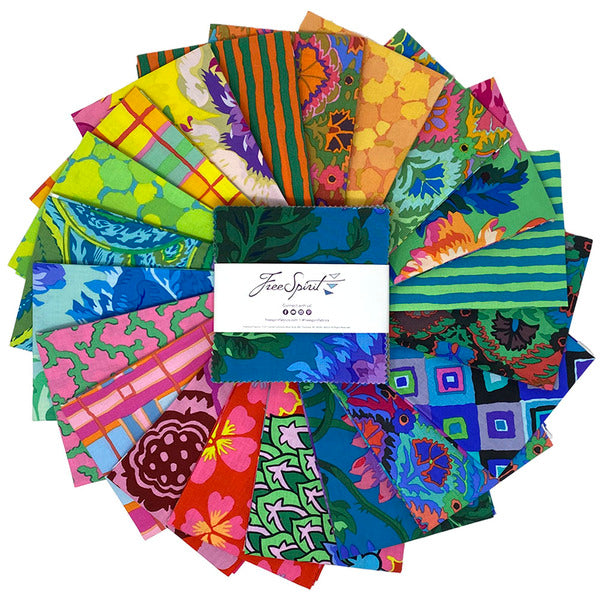 Kaffe Fassett Bright Charm Pack - FB6CPGP.FEB24BRIGHT