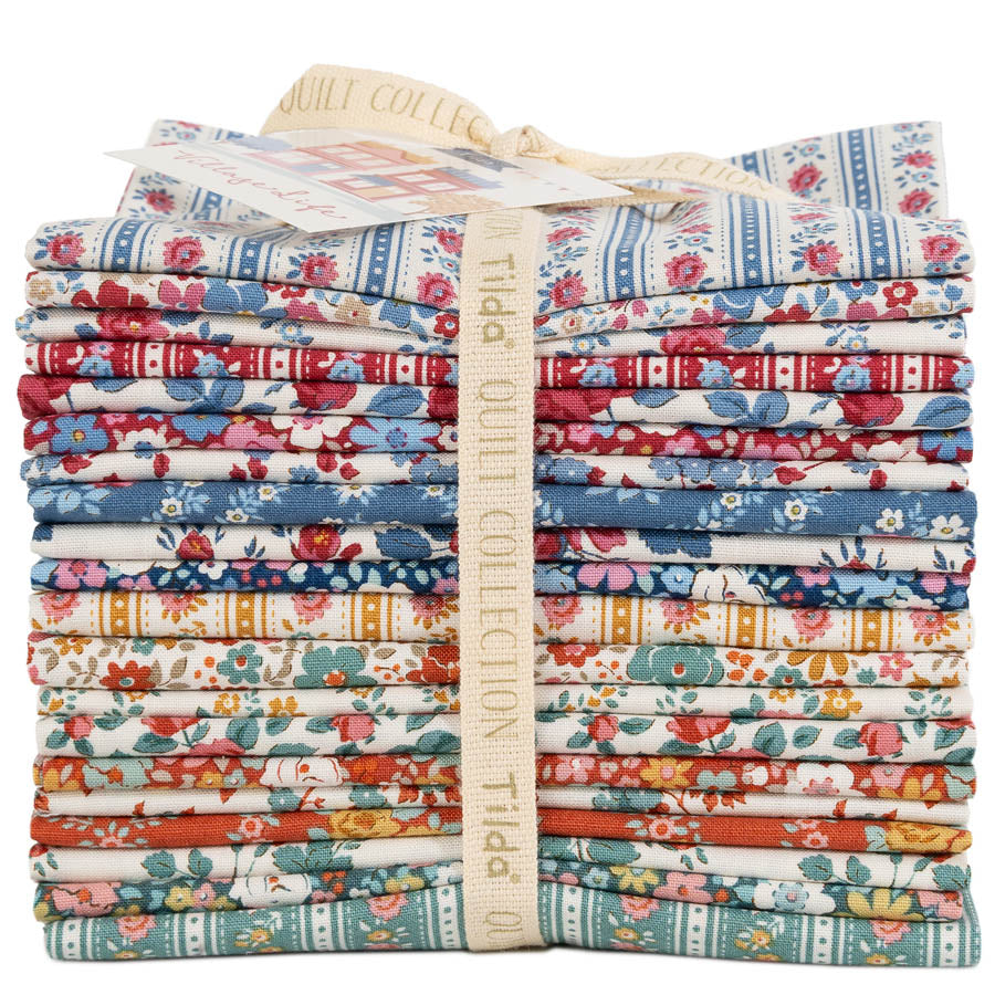 Pre-Order Village Life - Fat Quarter Bundle 20 pc - TIL300279