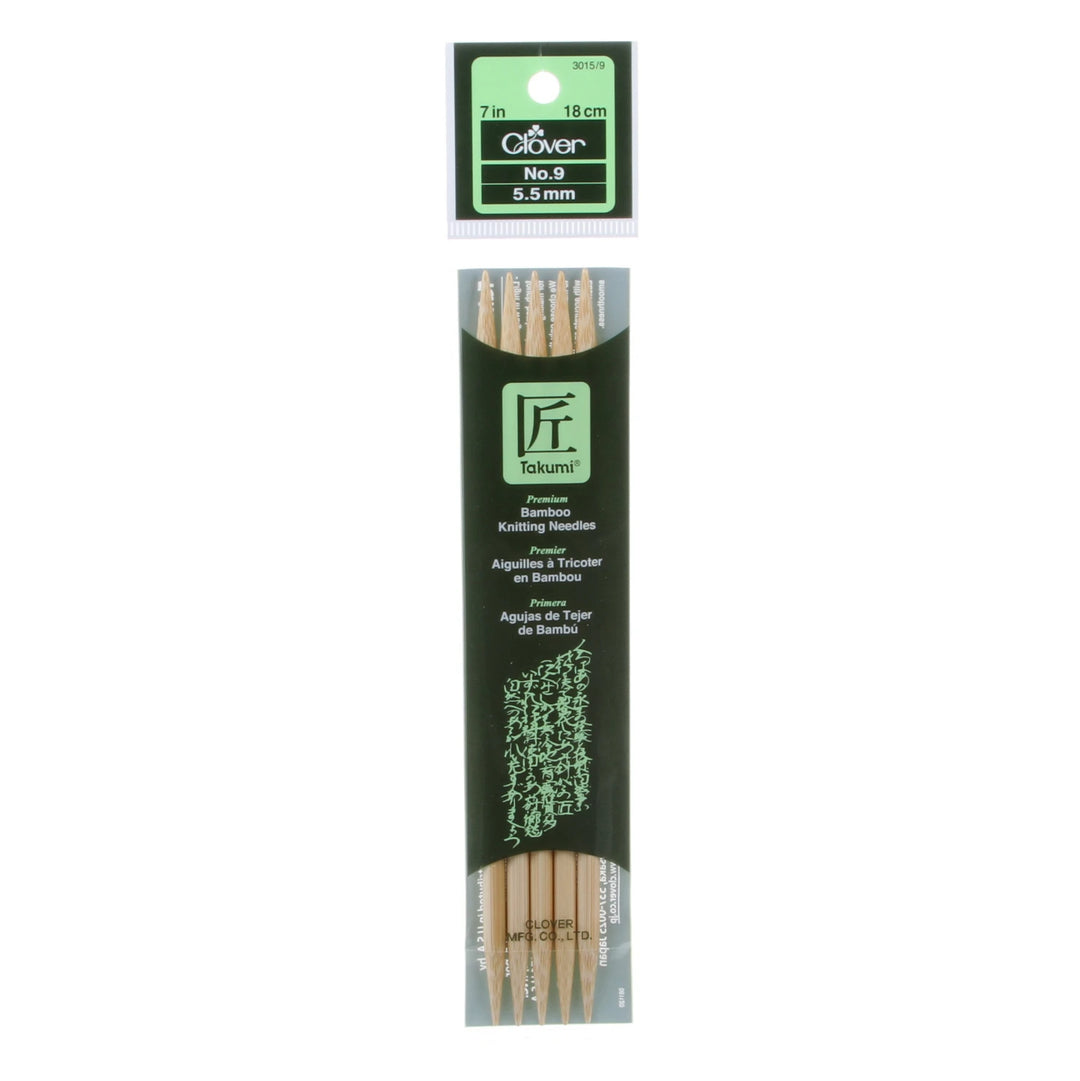 Clover 7" Double Point Needles
