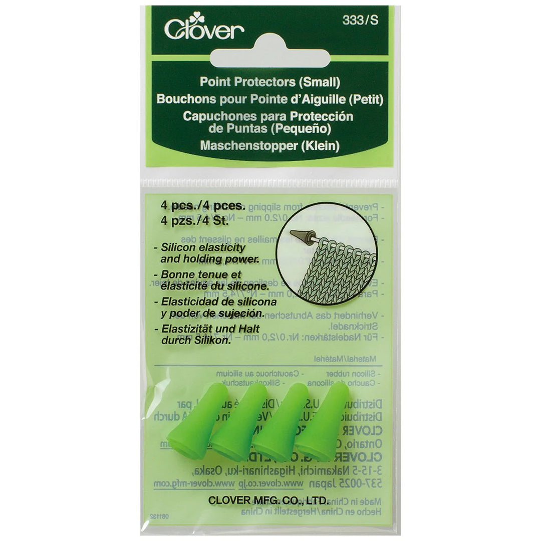 package of point protectors, 4 lime green