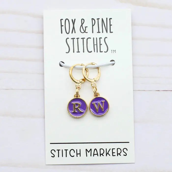 Right/Wrong Side Stitch Marker Clips