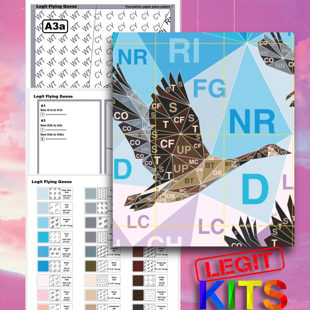 Flying Geese Quilt Kit