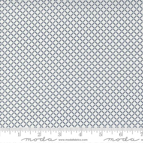 Pre-Order - Nantucket Summer - Sail Check Cream Navy - 55265