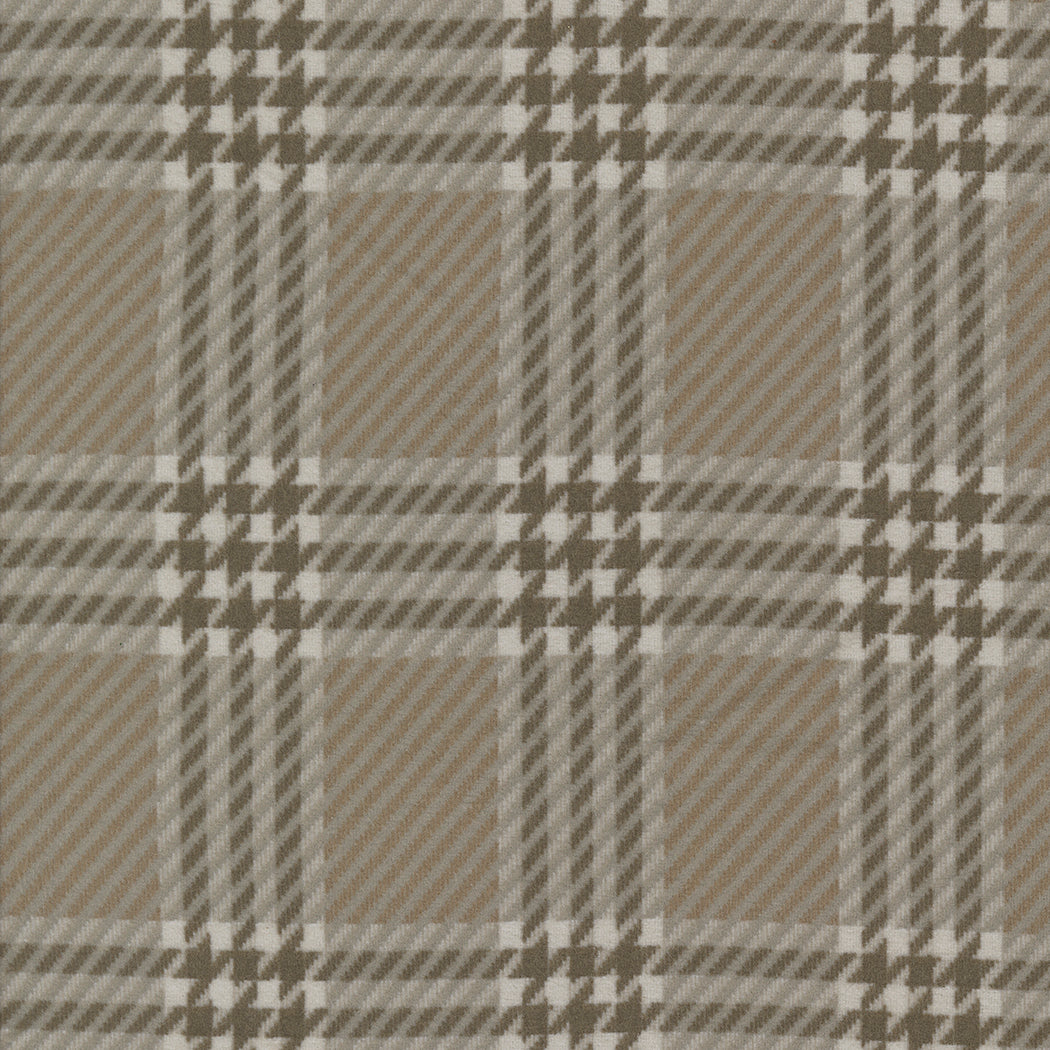 Plaid pattern with brown and beige colors