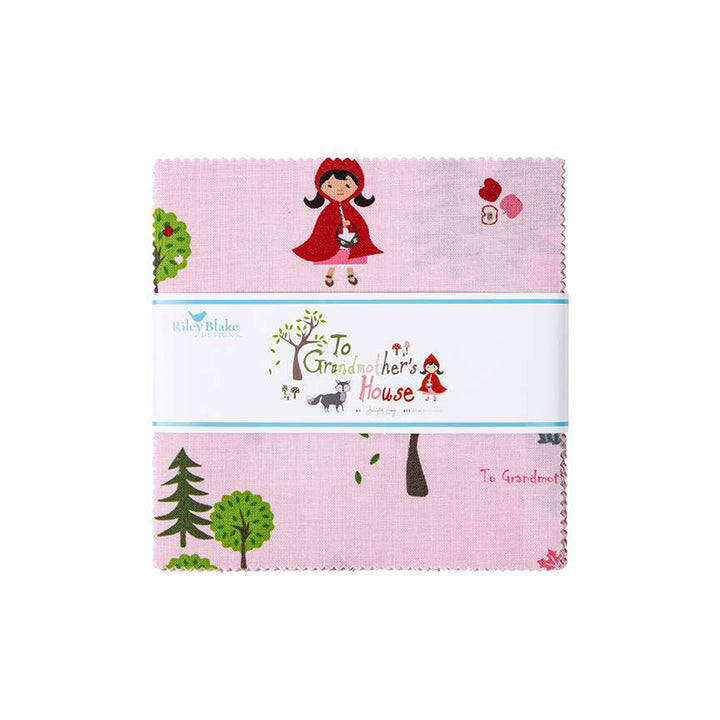 To Grandmother's House 5" Stacker - 5-14370-42 - Riley Blake