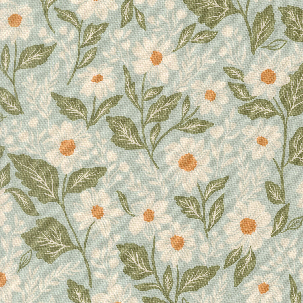 True Love - Romance Blooms Robins Egg - 5260 14