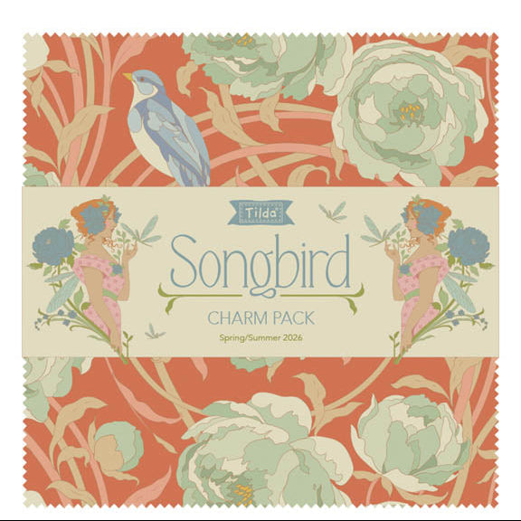 Pre-Order - Songbird - Charm Pack 5" Squares - TIL300259