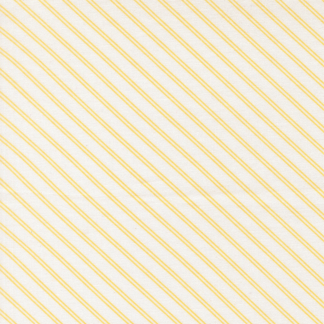 Diagonal striped pattern with yellow lines on a white background