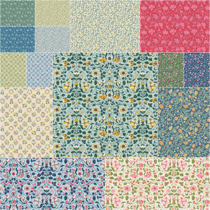 Liberty Fabrics - Craft Garden Rolie Polie - RP-LCRAFT-40