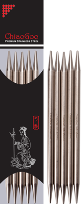 ChiaoGoo metal knitting needles