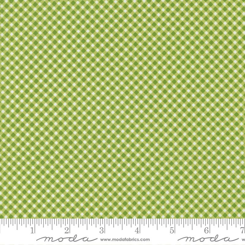 Strawberry Lemonade - Gingham Checks Lime - 37676 19