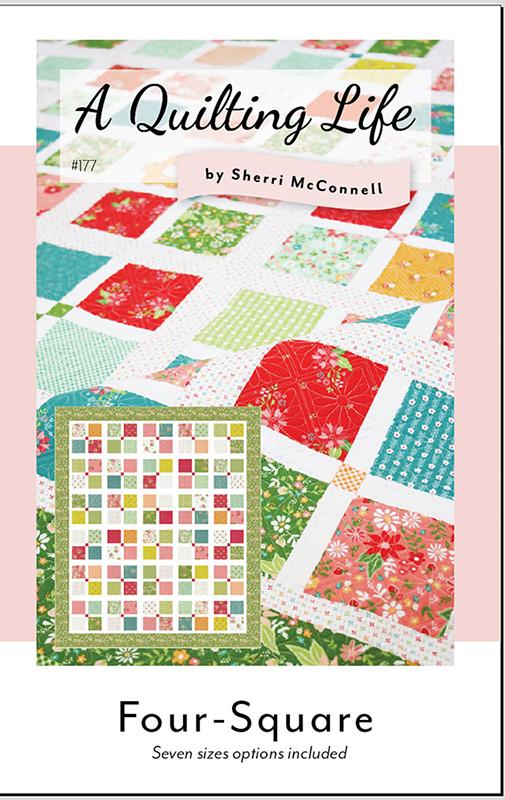 Four Square - QLD 177 - Quilting Life Designs