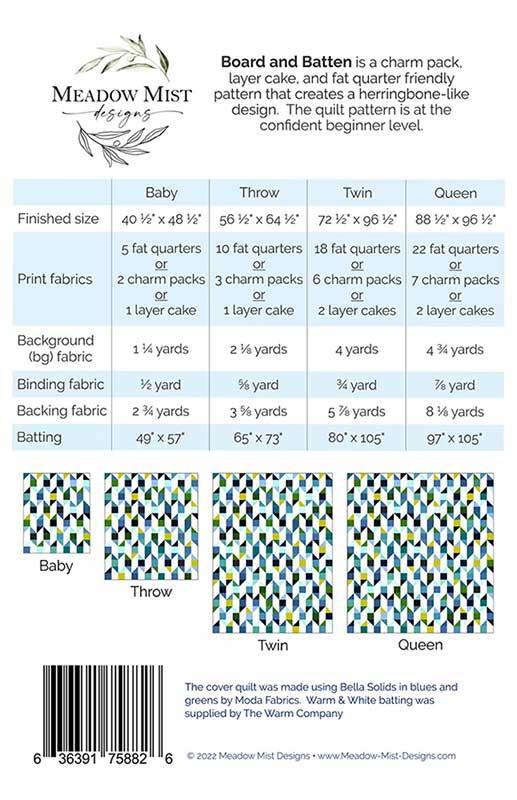 Board and Batten - MMD 1103 - Meadow Mist Designs