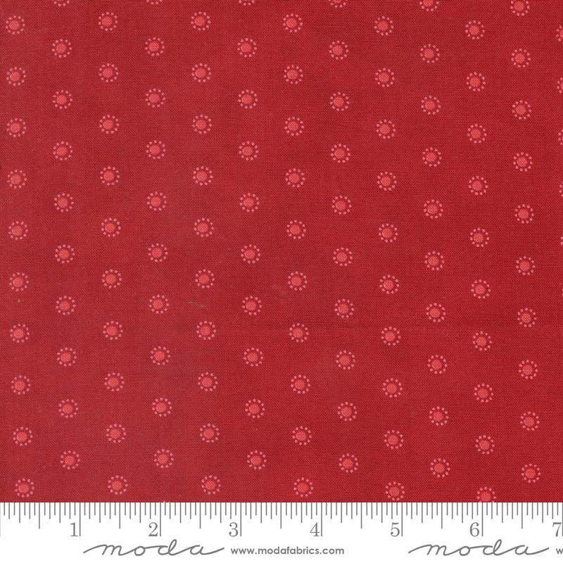 Pre-Order - Grand Haven - Dotted Dots Crimson - 14985 15