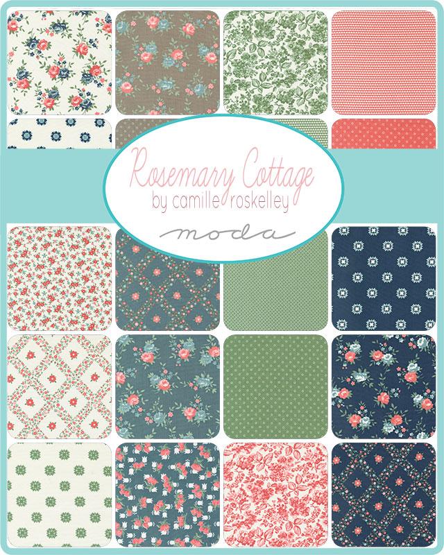 Rosemary Cottage Charm Pack - 55310PP