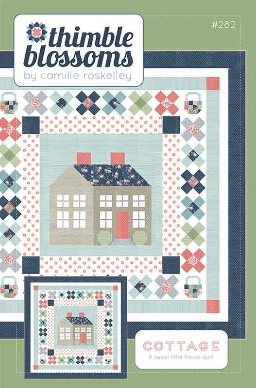 Cottage quilt pattern by Thimble Blossom