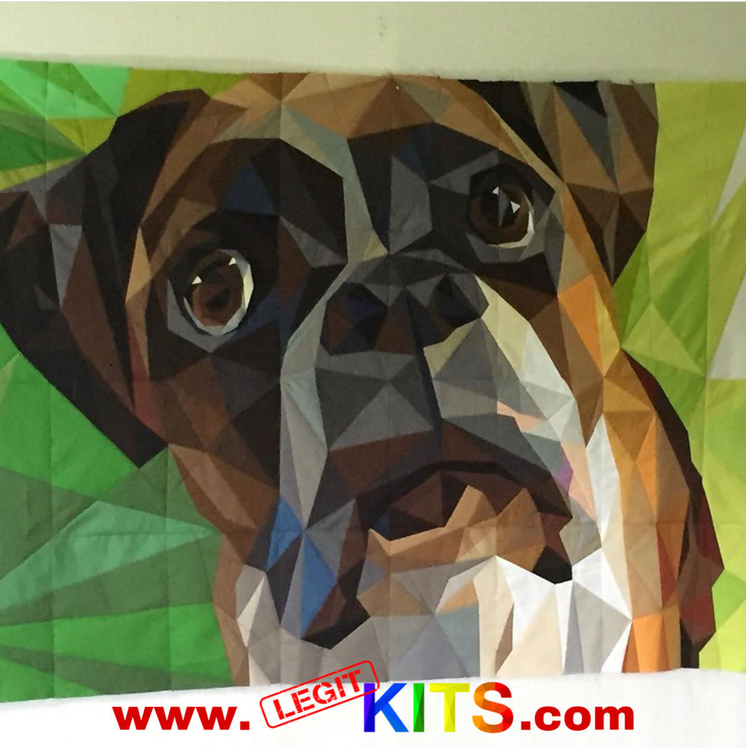 Margot the Boxer Quilt Kit
