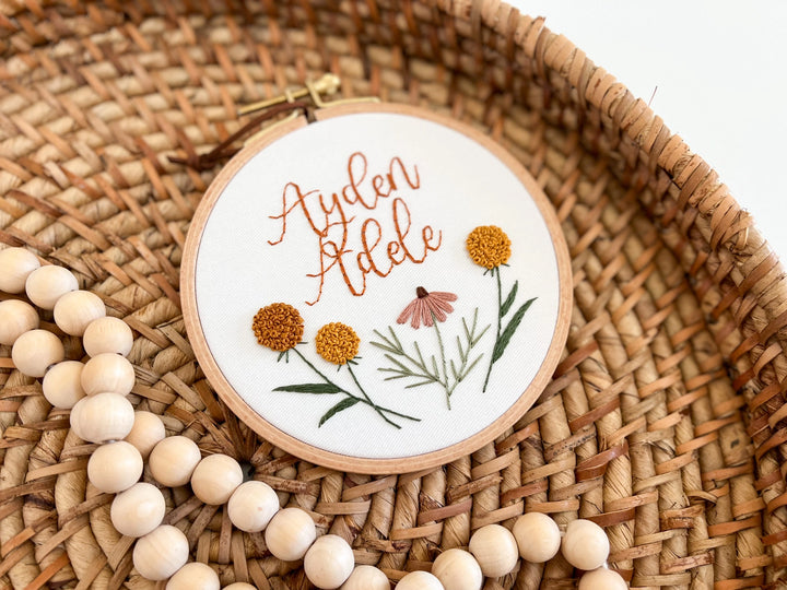 Beechwood Embroidery Hoop 4"