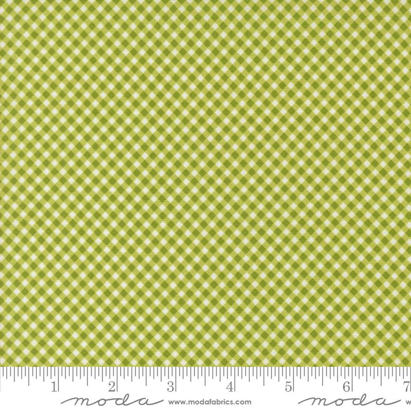 Green gingham