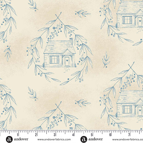 Special Delivery - Cozy Cottage Blue Willow - A-10469-BL