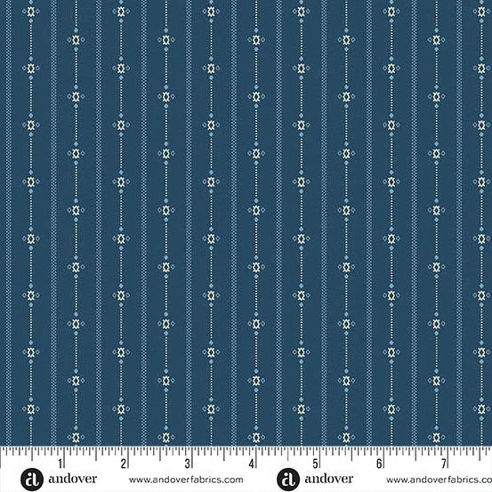 Special Delivery - Homespun Deep Lake - A-10475-B