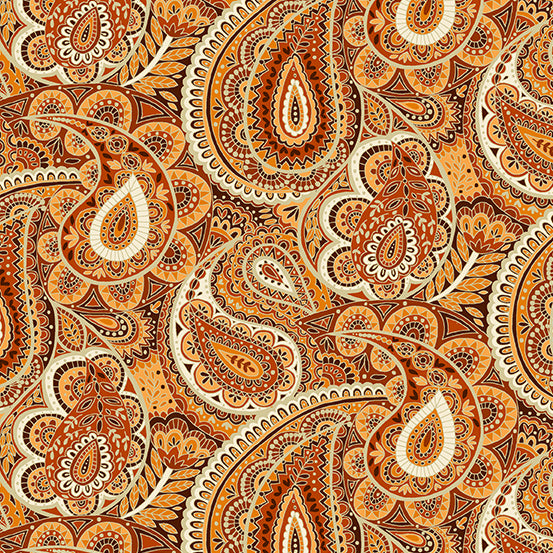 Luxe Paisley Rust - TP2615N