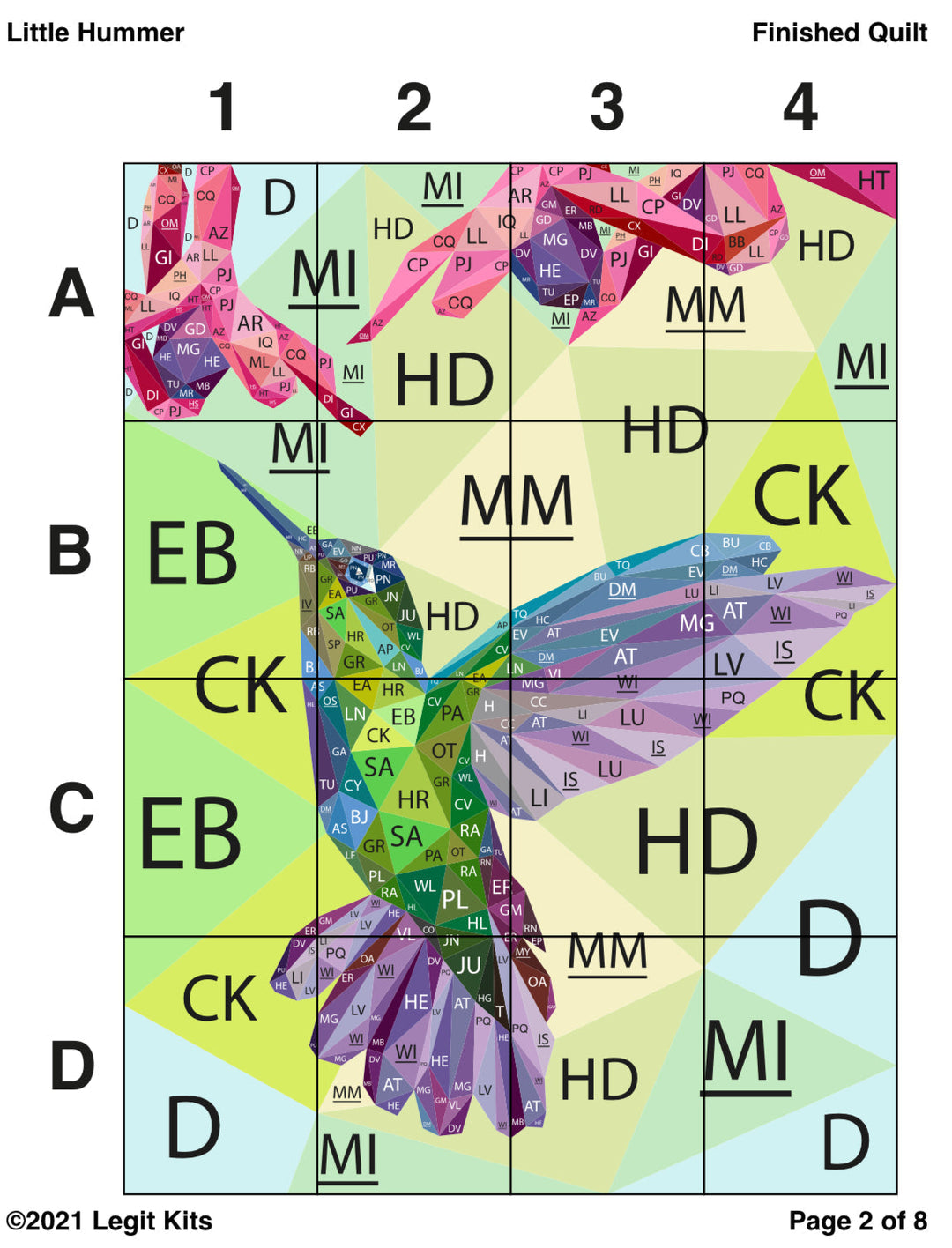 Little Hummer Pattern