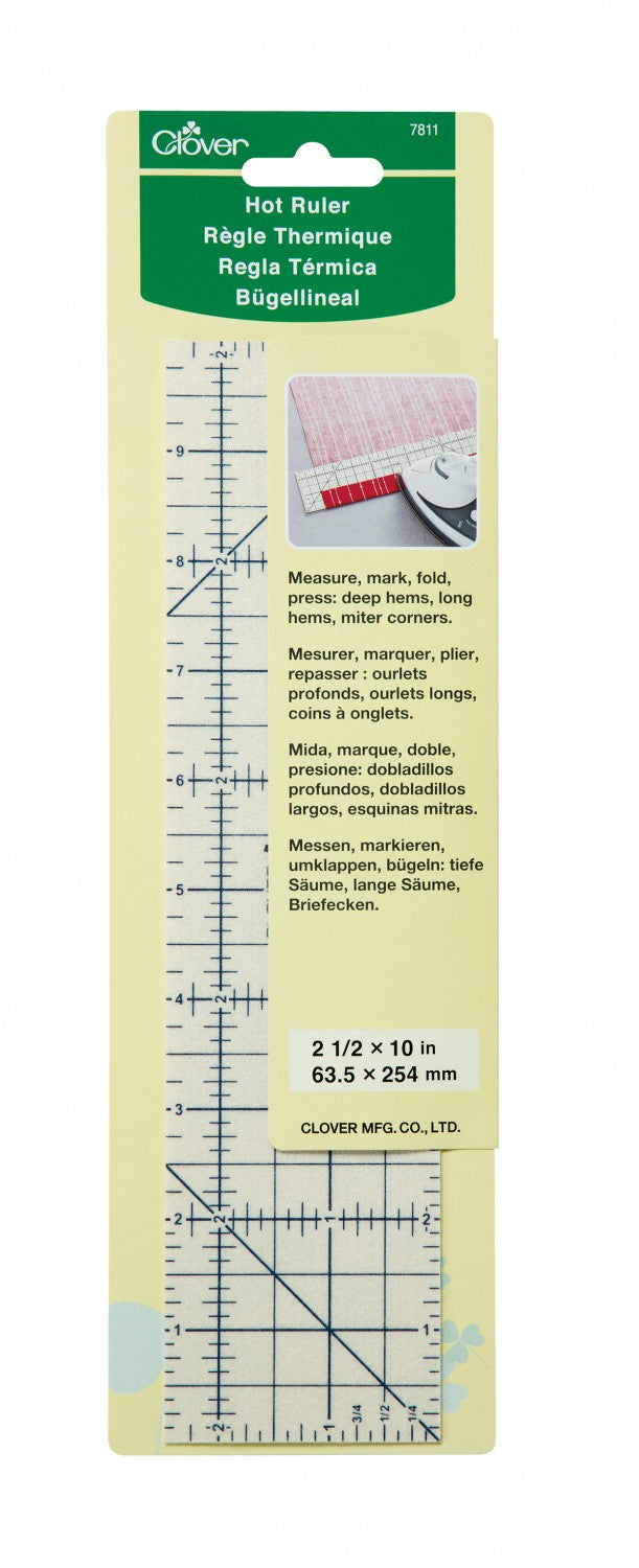 Hot Ruler 2-1/2"x10" - 7811CV