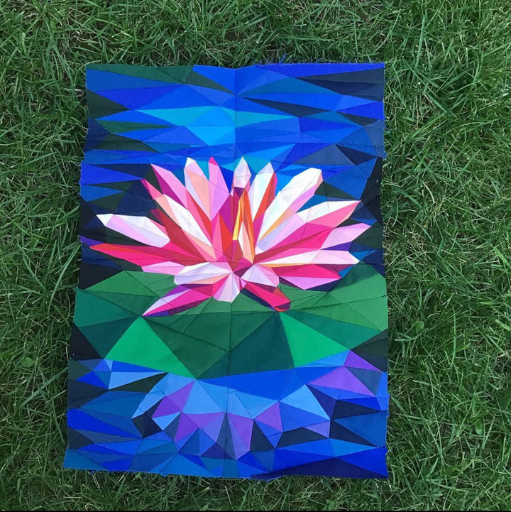 Water Lily Mini Quilt Kit