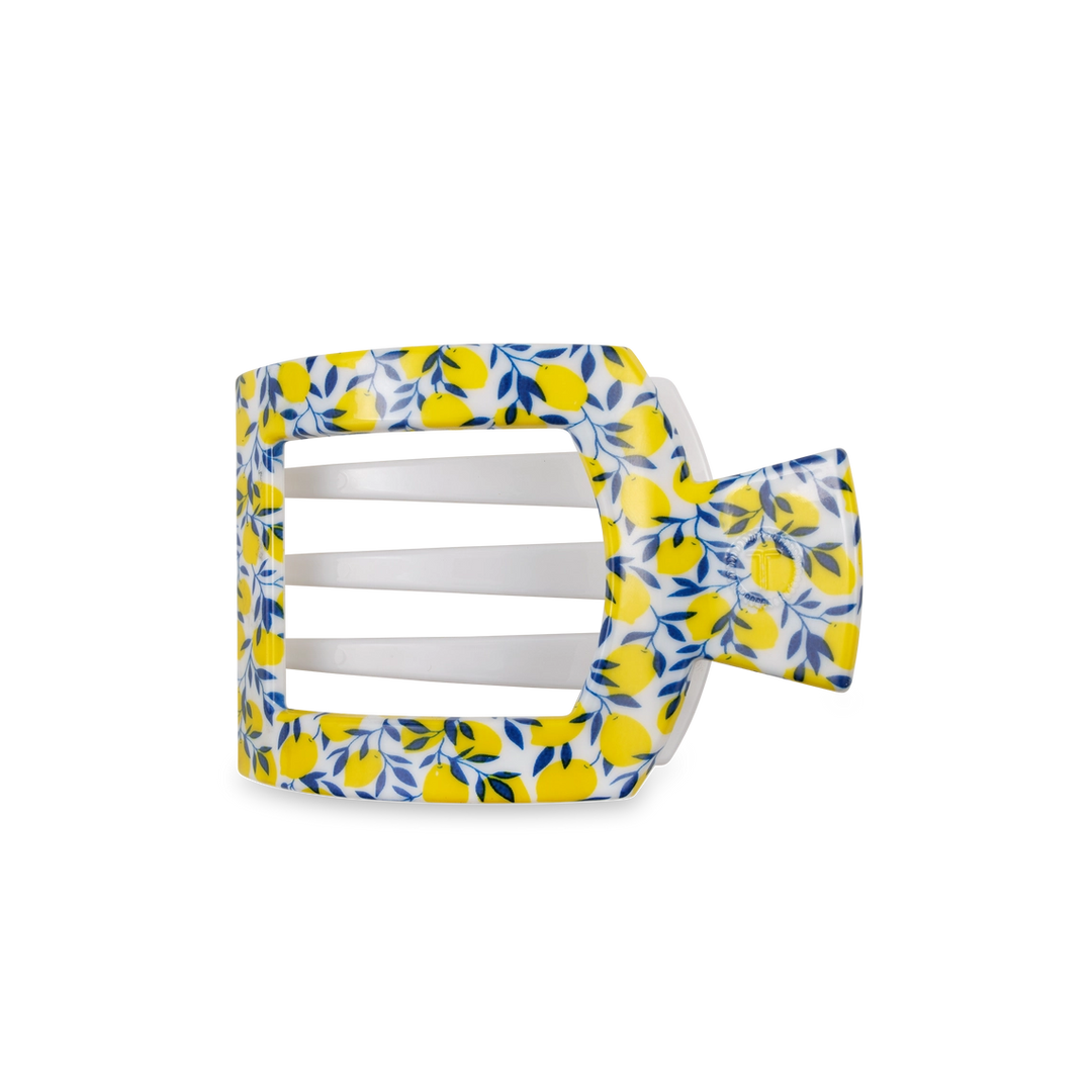 Flat Square Hair Clip Limoncello - Medium