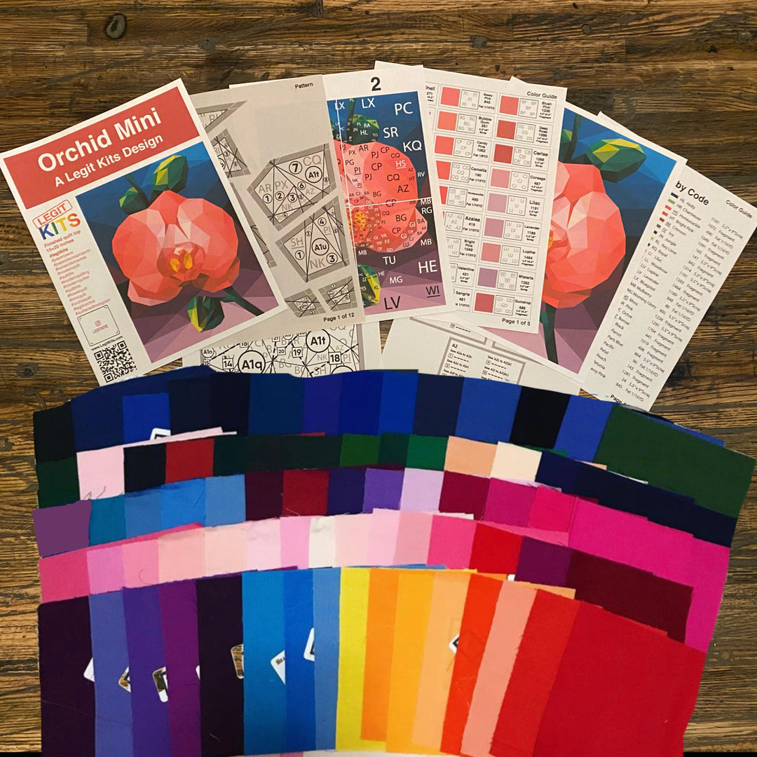 Orchid Mini Quilt Kit