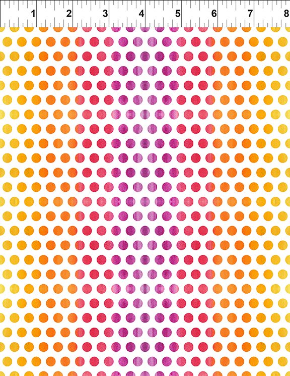 Dots - Orange - 8SB1