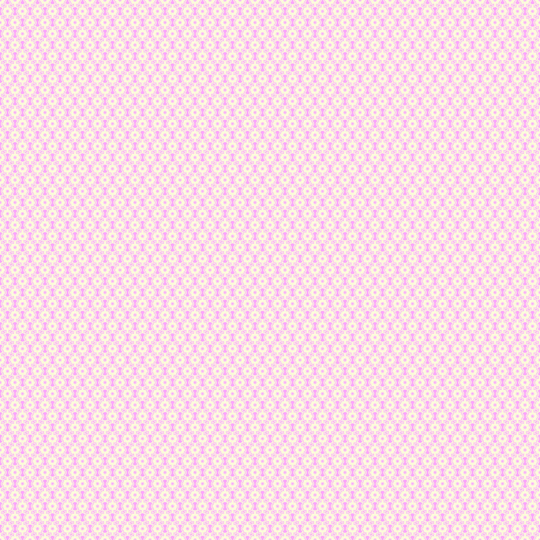 fabric swatch of a small geometric white flower print on a lavender background