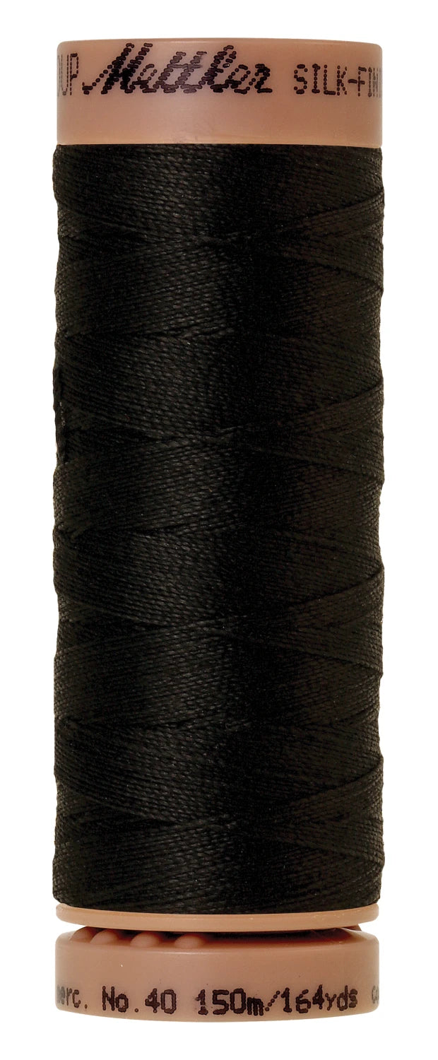 spool of black thread