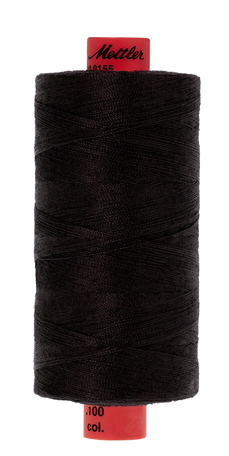 Metrosene Poly Thread 50wt 1000m - Black -  9155-4000