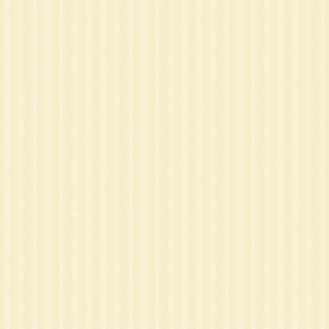 stripes composed of small white dots lined an ivory background