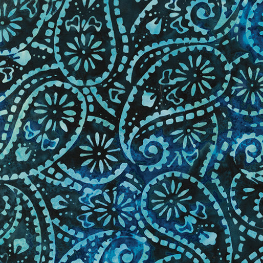 Bali Palettes Batik Lagoon Navy - 9214-55