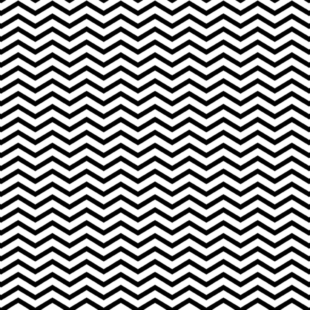 Black and white chevron fabric
